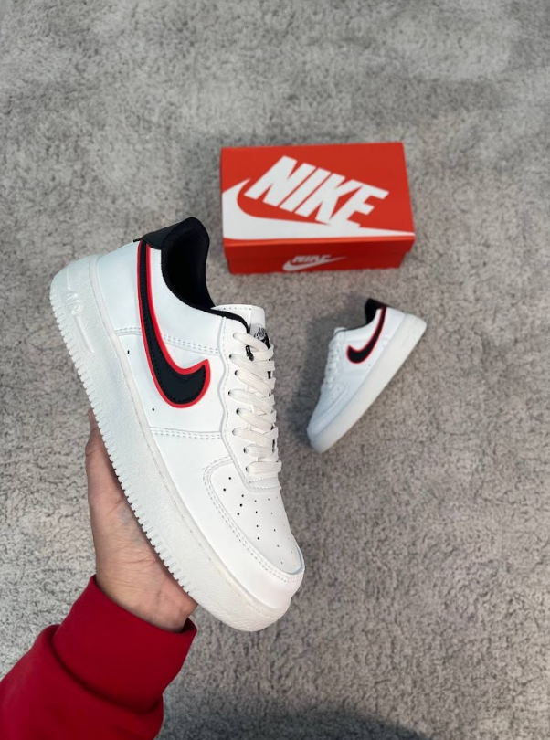 AIR FORCE - BLACK RED OUTLINE