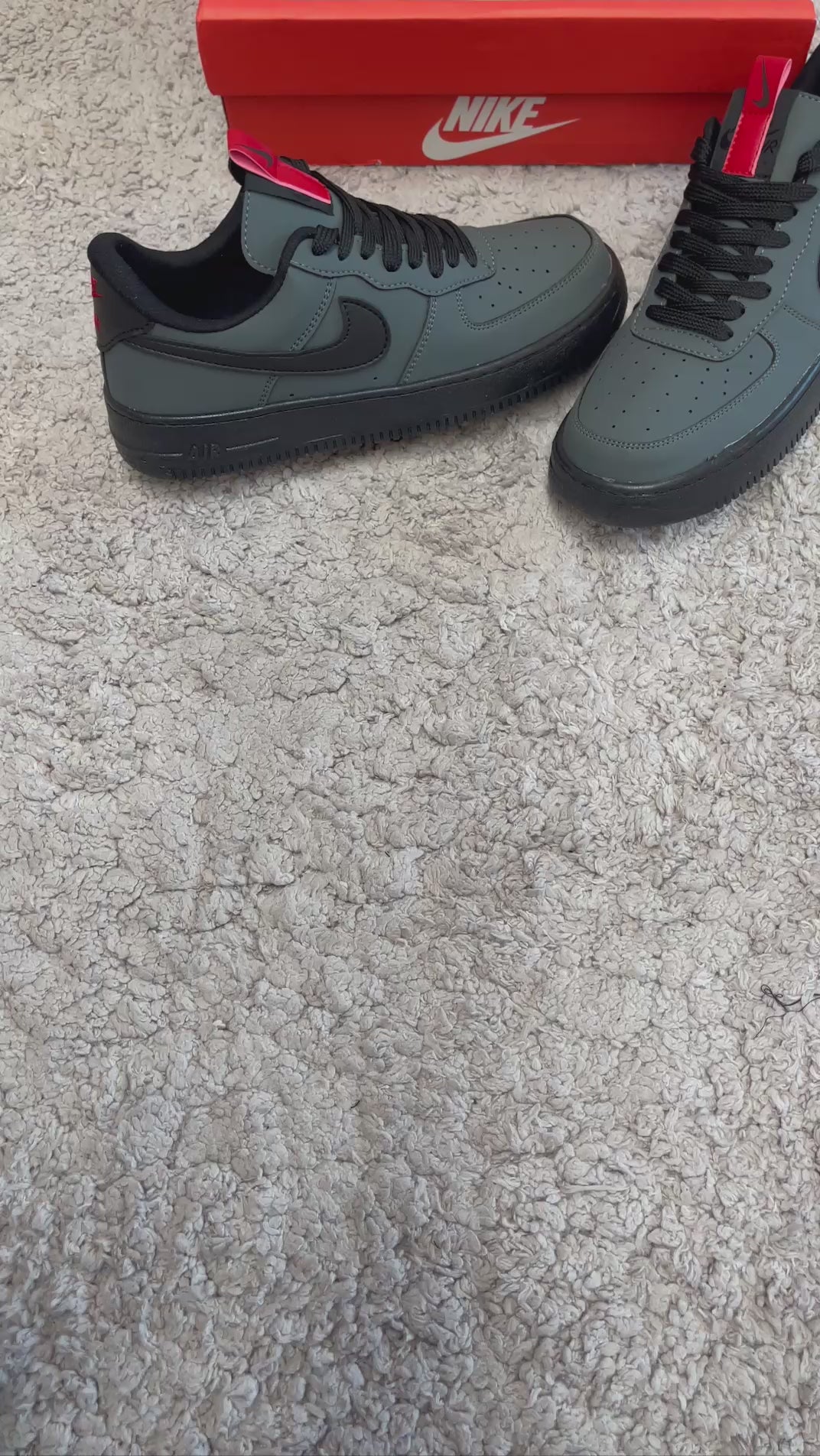 AIR FORCE - CINZA PRETO